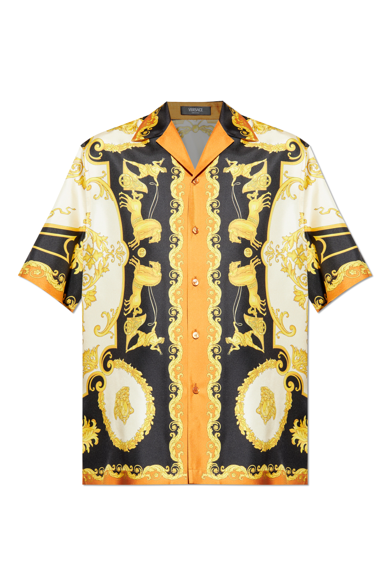 VERSACE シャツ Versace Silk short-sleeve shirt | Men's | Vitkac